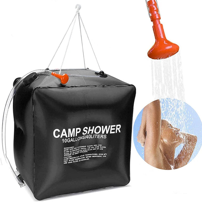 Solar Power Fast Heating Camping Shower Bag