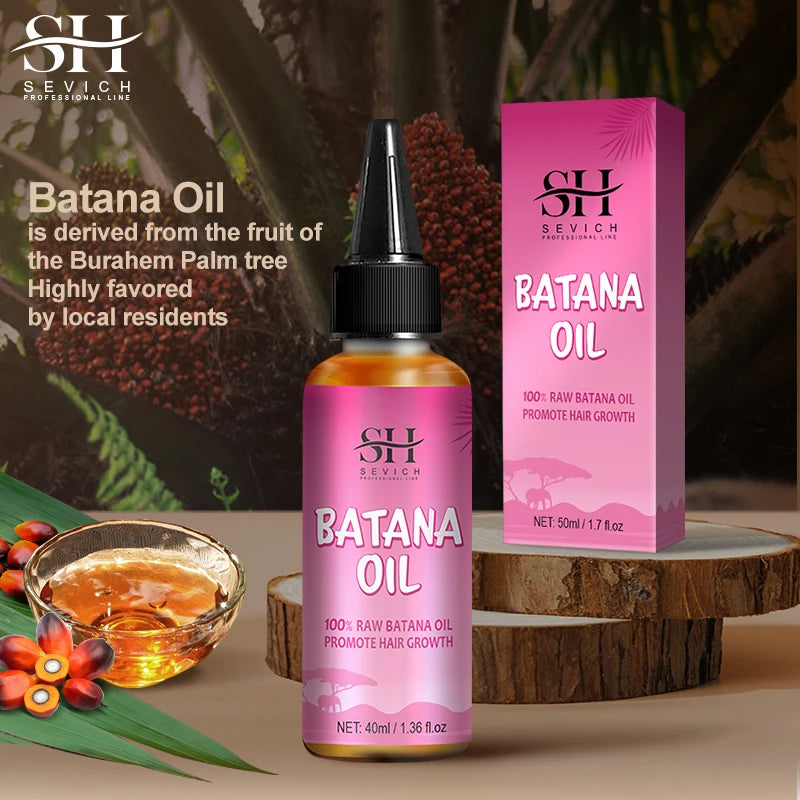 5PCS 100% Batana oil hair growth set African fast hair