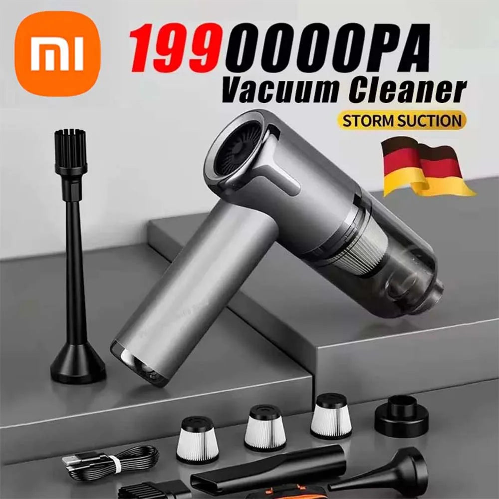 ﻿ Xiaomi 1990000PA Car Vacuum Cleaner Powerful Cleaning Machine For Home Appliance Clean Wireless Portable Mini Vacuum Clean