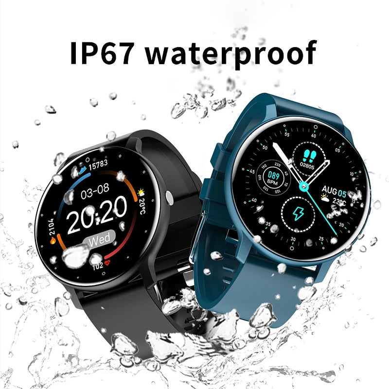 2023 New Smart Watch Women Men Sport Fitness Smartwatch Waterproof