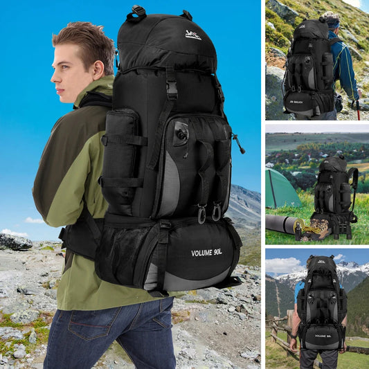 90L Waterproof Hiking/Camping Backpack