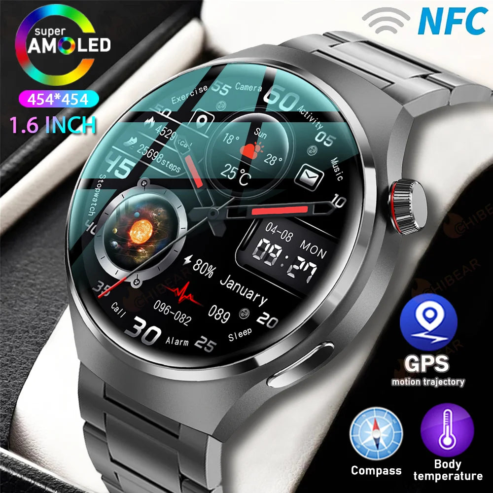 Waterproof Man Smartwatch 2024