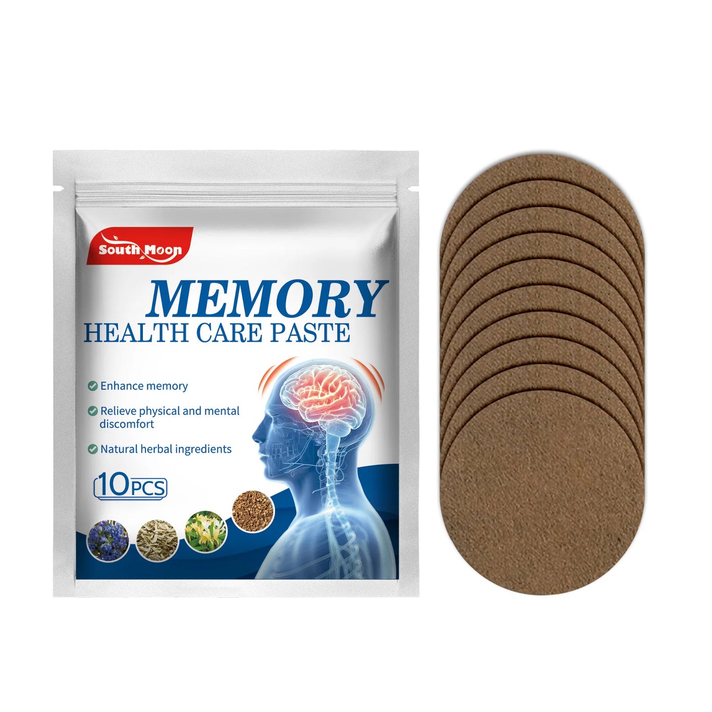 South Moon Memory Enhancement Patch Poor Treatment Forgetfulness Effective Wake Up Brain Paste Health Care