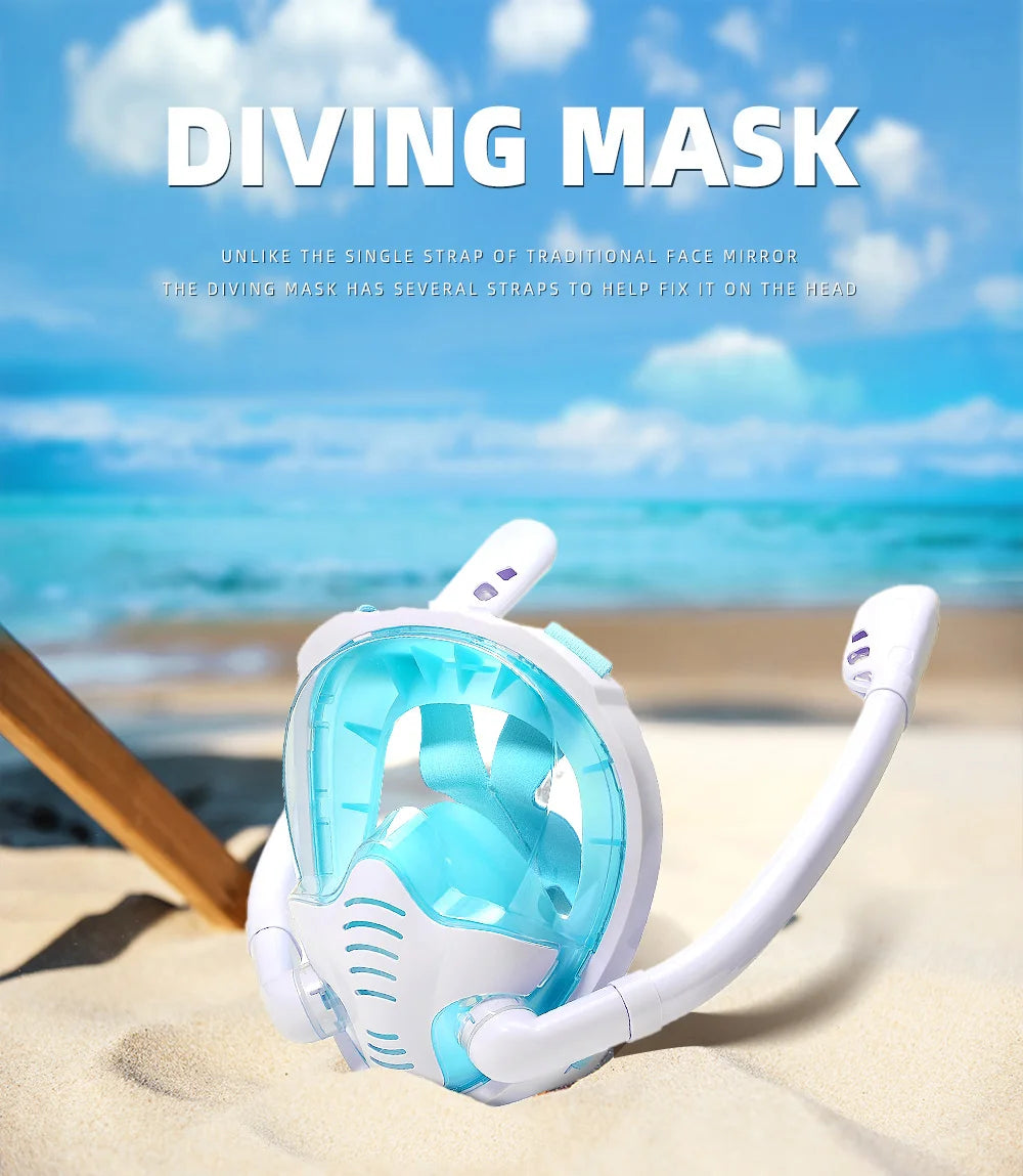 Full Face Snorkel Mask 180°