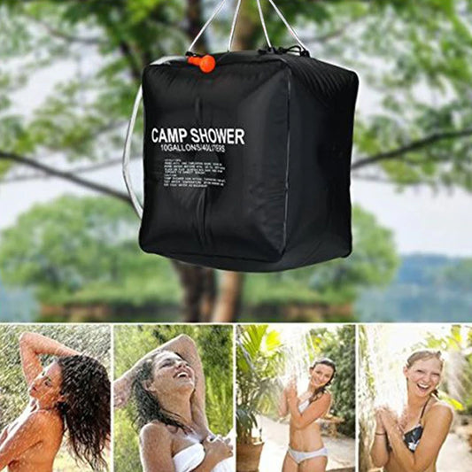 Solar Power Fast Heating Camping Shower Bag