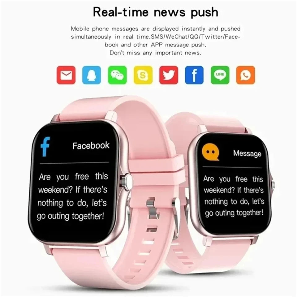 Smart Watch For Men Women Gift Call Digital Wristwatch 2024 New