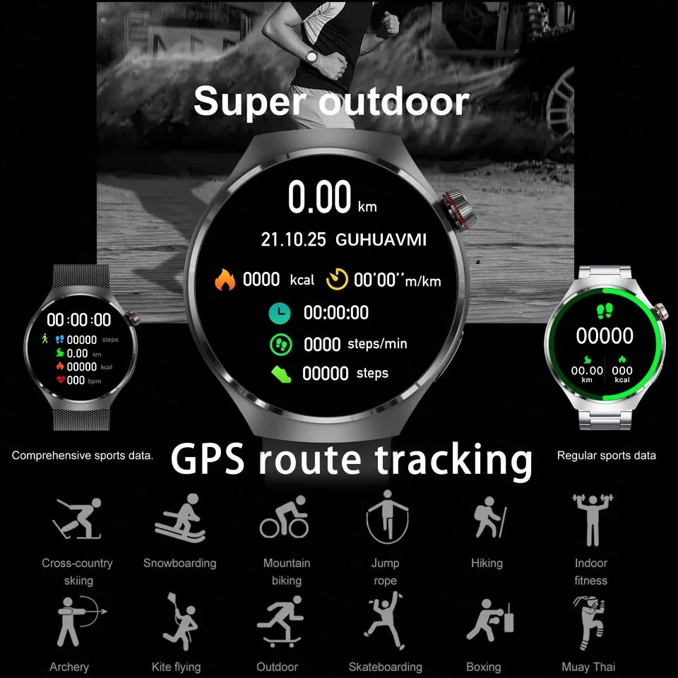 Waterproof Man Smartwatch 2024